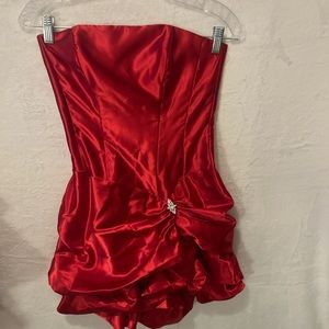 Vintage Red Mini with Rhinestones